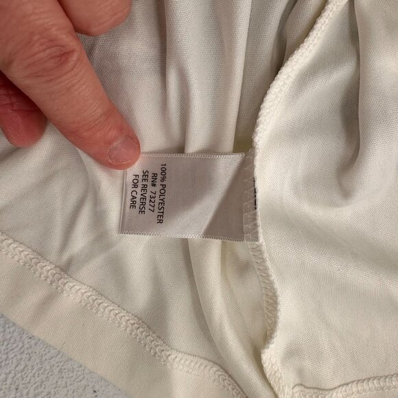 Apt. 9 2X Cheetah Leopard Print Tunic Blouse Drawstring Waist Pleated Animal - Picture 6 of 11